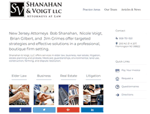 Tablet Screenshot of legalcounselnj.com